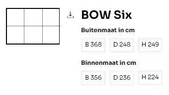 Een Modulaire box t.b.v. 6 personen koop je bij De Kantoorcentrale BV